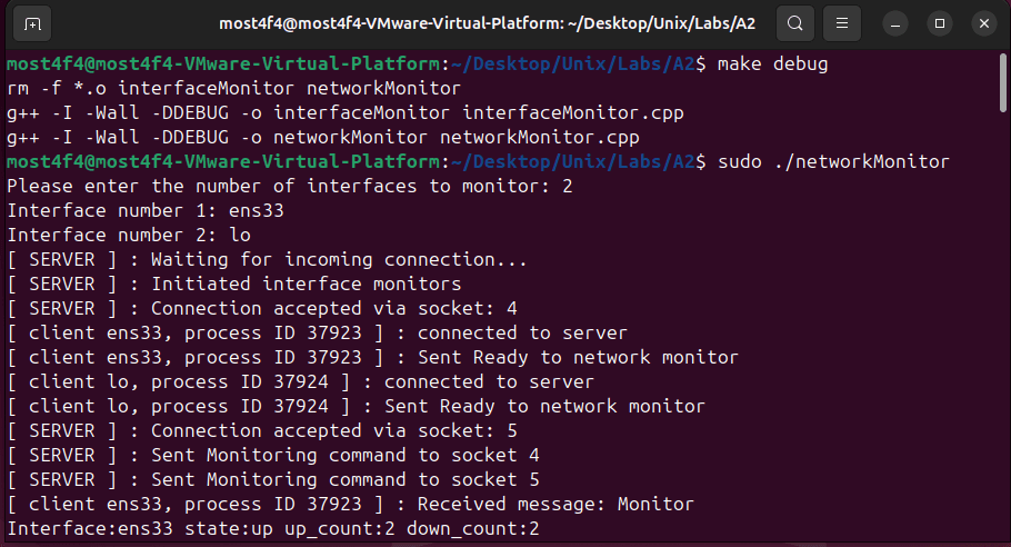 Network Monitor System